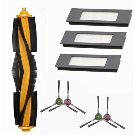 Pour Ecovacs 920/950/t5/t8/t8 Aivi/ N8 Pro+ Brosses filtrantes Hepa (1/5)