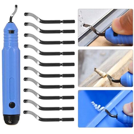 Défonceuse multi-matériaux 10 lames bois/métal/PVC (1/4)
