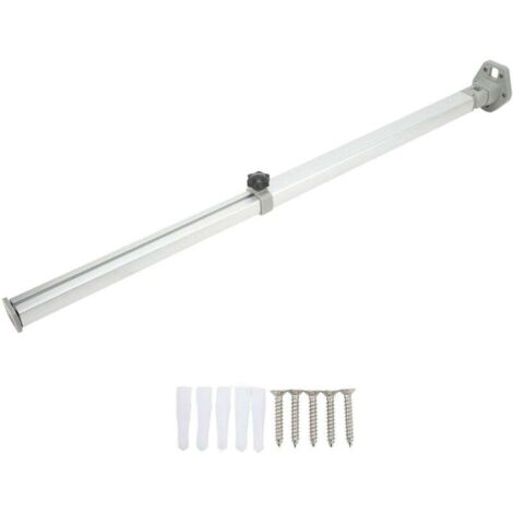 Pieds de Table de Meubles de Bricolage en Acier Inoxydable Réglable,Télescopique Pliable Pieds de Bureau de Bar,pour la Maison, Le Bateau,56-930cm (1/4)