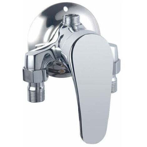 ZVD-Mitigeur de Douche en Applique pour Chauffe-Eau Solaire Triangulaire. (1/4)