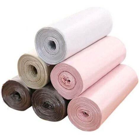 ZVD-[ 6 Rouleau ] Sacs Poubelles Couleur, déchets Sacs Poubelle pour Salon, Salle de Bains, Cuisine. (1/4)