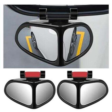 2 Specchietti Paracicchi Per Auto Ceeyoll - Grandangolo Regolabile 360° - Vetro HD, Antiruggine, Facili Da Montare - 2
