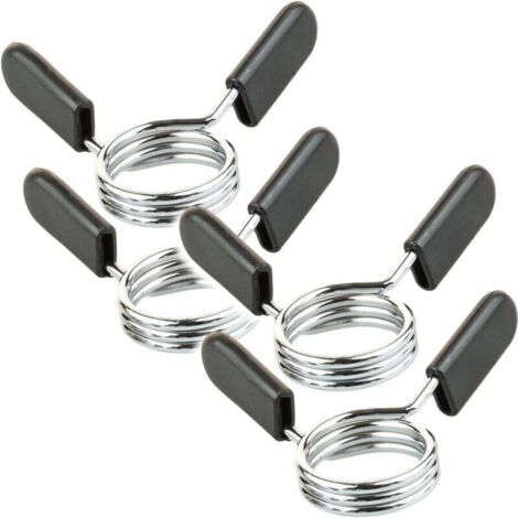 ZVD-2 paires de verrous d'haltères, dispositif de verrouillage, 30 mm, verrous à ressort, clip à ressort, haltère (1/3)