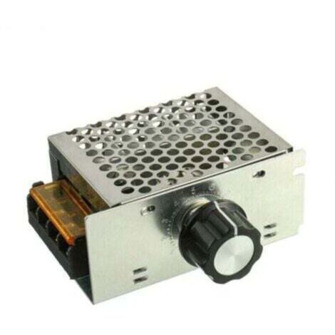 Régulateur de Vitesse de Moteur AC 4000W Matériau ABS Régulateur de
