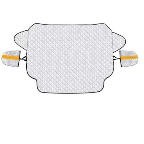 Car Windshield Cover Magnetic Car Windshield Cover - Winter Protection Protects Against Wind Snow Dust Frost Sun - with Magnet (1/4)