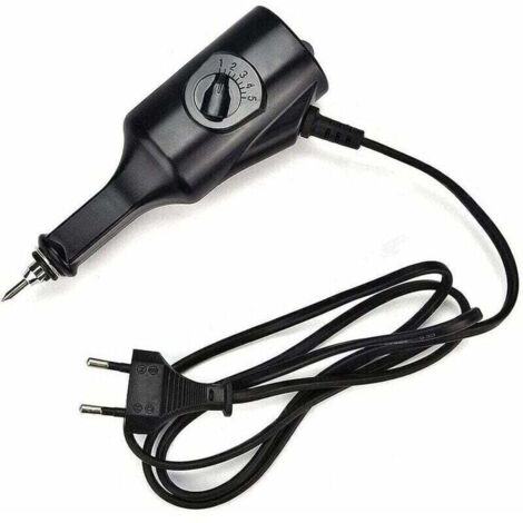 Stylo graveur électrique, graveur électrique à vitesse réglable, stylo graveur pour métal, outil de fabrication de bijoux, EU 220 V, pour métaux, porcelaine, verre, plastique 21 (1/4)