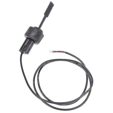 Black Paddle Flow Switch Female Thread Connecting Flow Sensor For Heat Pump Water Heater Air Conditioner Durable (1/4)
