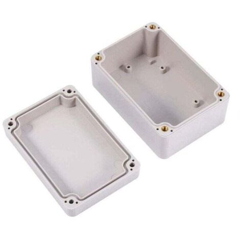Boîte de jonction, boîte de jonction électrique, boîte de projet ABS, boîte de câblage, boîte de jonction électrique 98 x 66 x 48 mm, boîte électrique étanche pour utilisation extérieure (1/4)