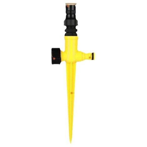 ZVD-Arroseur de Jardin, 360 Degrés Arroseur de Pelouse, Arroseur Rotatif, Arrosage Automatique, Pulvérisateur D'Irrigation Réglable pour Pelouses, Jardin, Cour, Plantes, Fleurs, Légumes (1/4)