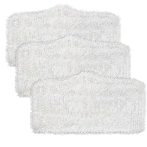 Lot de 4 tampons de nettoyage SK140, pour balai vapeur Shark série SK, modèle compatible SK140 SK410 SK460 S1000 S1000A S3101 S3251 SK141 SK3102 SK3251 SK435 SK435CO S3102 S3250, chiffon plat en (1/4)