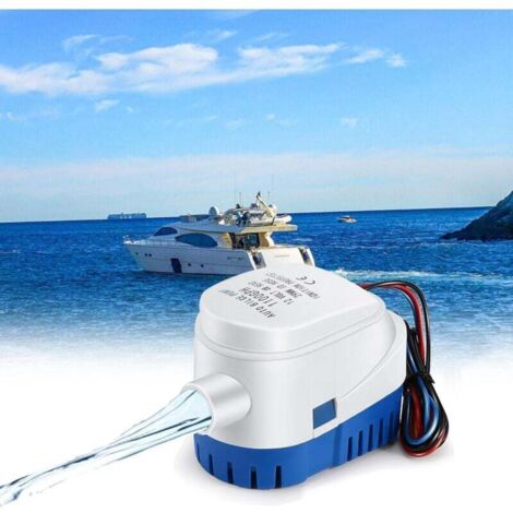ZVD-Pompe à eau 12 V, pompe de cale automatique 1100 gph/70 lpm, pompe de cale marine, pompe submersible, pompe à eau de cale avec interrupteur à flotteur (1/4)