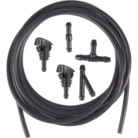 ZVD-2 Buses de Pulvérisation de Lave-Glace, Compatibles avec Dodge, Jeep, Ram, Tuyau de Fluide Inclus (1/4)