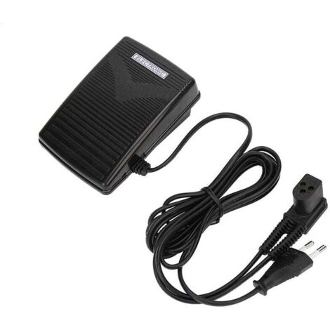 Pédale de Commande au Pied de la Machine à Coudre-pédale de Commande au Pied avec Cordon d'alimentation adapté à la Machine à Coudre Singer 974 (1/4)