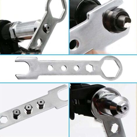 Adaptateur Pour Riveteuse électrique JUSTOOL – Transformez Votre Perceuse En Poseuse D'écrous Rivets, Joltl955