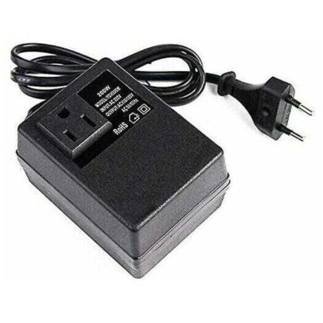 Transformateur 220 V à 110 V, 200 W, avec prise européenne, pour tension réduite. (1/4)