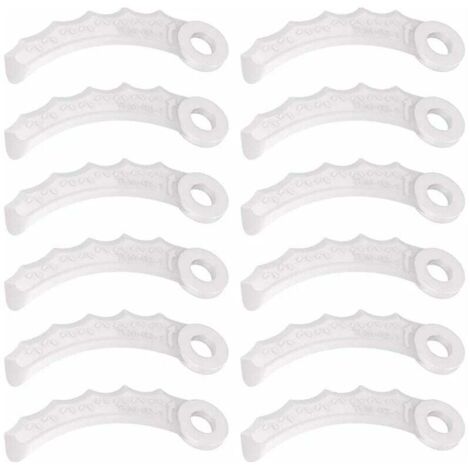 Makita 198426-9 Lames de rechange en plastique pour tondeuse à gazon Makita 198426-9 (paquet de 12) (1/4)