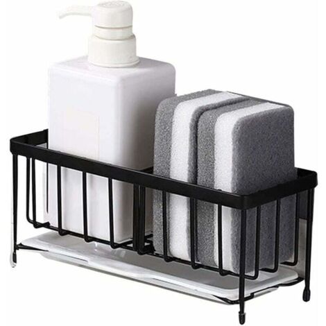 ZVD-Sponge Holder Cuisine Rack Sponge Holder for Sinier Kitchen Sink Organisateur Anti-Rust Singe Spongers Scurbers Soap (1/4)