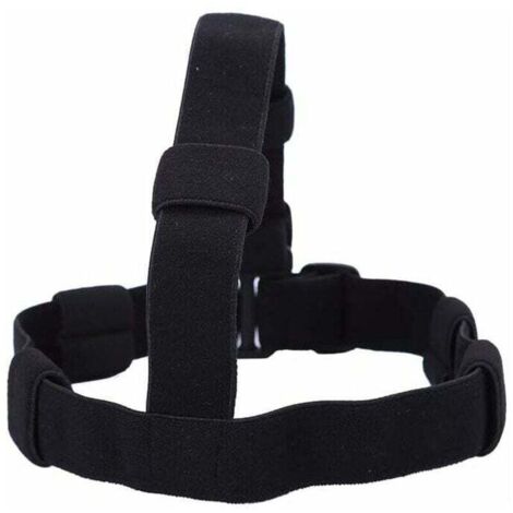 ZVD-Bandeaux de Lampe Frontale Sangle Ceinture de Phare Bande de Tête en Nylon Confortable Réglable pour Camping Randonnée Cyclisme Escalade - Noire (1/4)