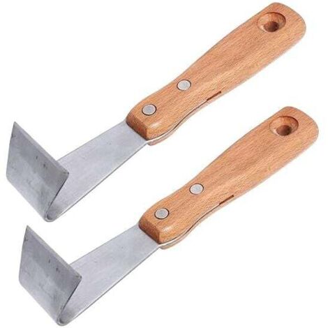 Pièces Crack Weeder Split Désherbage Outil Arbre Fruitier Écorce Grattoir Coupe Jardinage Écorce Grattoir Pelouse Jardin Outil De Jardinage (1/4)