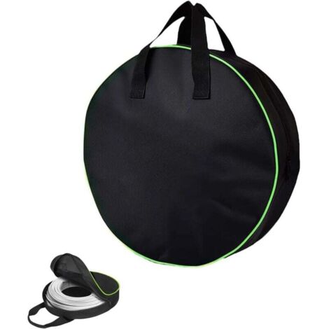 Sac Rangement Câble, Cable Bag Sac de Transport de Câble de Charge de Voiture électrique pour Câbles de Type 2 et Type 1 et Organisateur pour Tous Les Câbles et Extensions (40 x 13 cm, Noir) (1/4)