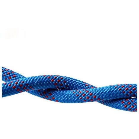 Gangying Corde Statique 14 Mm X 10 M – Corde D'Évacuation & Escalade Avec 2 Mousquetons Inox, Résistante Au Feu & UV
