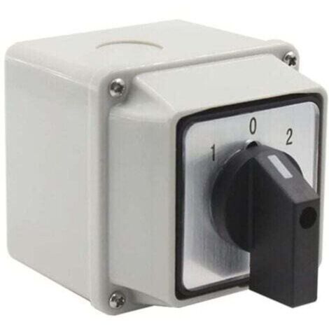 ZVD-LW26-20/2 Inverseur de source universel avec boîtier de montage - 380 V, 20 A - Sélecteur universel à came rotative