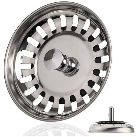 Vis Creuse Pour Bonde D'évier – 2 Pièces, Diamètre 34 Mm, Pour Panier Tamis De Vasque