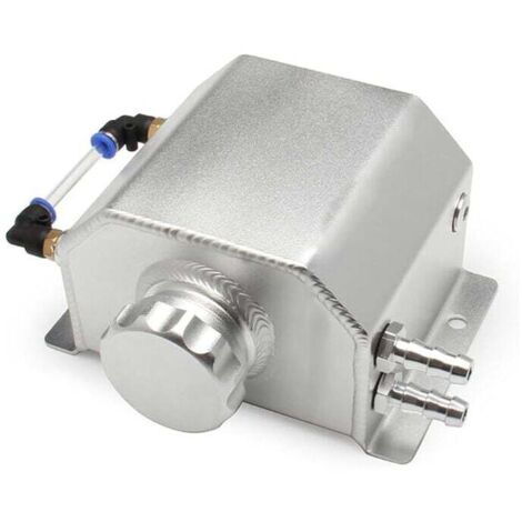 ZVD- Vase d'expansion du Liquide de Refroidissement, Réservoirs d'expansion de trop-Plein de Liquide de Refroidissement de Voiture en Aluminium 1L
