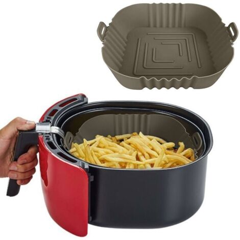 ZVD-Air Fryer Silicone Pot Air Fryer Silicone Baking Pan Air Fryer Tray - D (1/4)