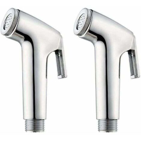 ZVD-2 pièces Bidet Spray, douchette WC Pulvérisateur de Toilette en Spray pour le Nettoyage Des Toilettes, Bain pour Animaux de Compagnie, Hygiène Personnelle (1/4)