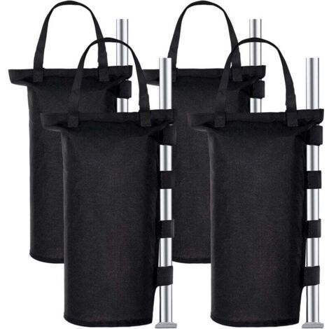 ZVD-Poids Tonnelle Industrielle 1680D, Jeu de 4 Poids pour Tonnelle, Revêtement Intérieur en PVC, Sac de Sable pour Tonnelle pour Tente Pop-up, Auvent ou Parasol (Un Tube) (1/4)