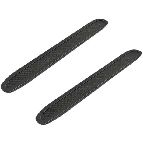 ZVD-Protection pare Choc Voiture 2 Pièces Universelle Bande de Protections Pare Chocs de Voiture Flexibles Bumper Guard Protector Fiber de Carbone Avant et Arrière Protection Contre Les Rayures