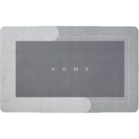 ZVD-Tapis de Sol Super Absorbant Tapis de Salle de Bain antidérapants Tapis de Sol Super Absorbant Tapis Doux Tapis de Salle de Bain antidérapant Tapis De Bain Sèche Rapide Doux Et Confortable (1/4)