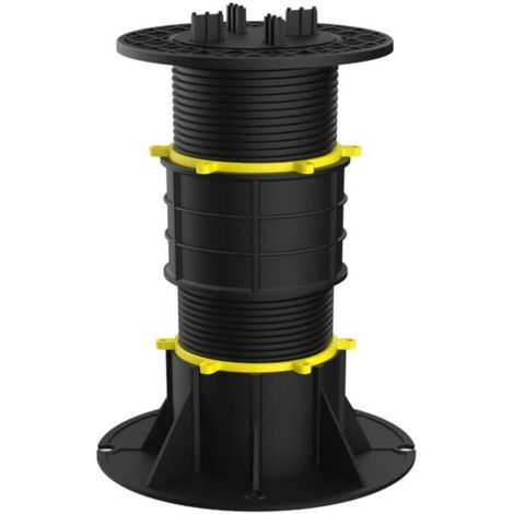 Ensemble de supports de solives et de dalles de terrasse réglables universels DY-A08 (270-355 mm) (1/4)