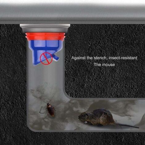 2 Pièces Bouchon De Vidange En Silicone, Universel Couvercle Egout Anti