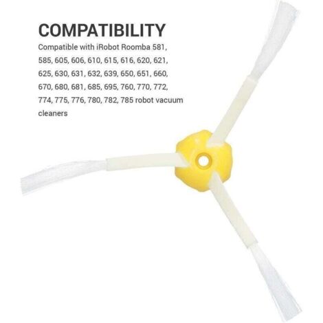 Kit Accessoires De Rechange Pour Aspirateur Robot Xiaomi Mi Robot S6/S60/S65/S5 Max/T6