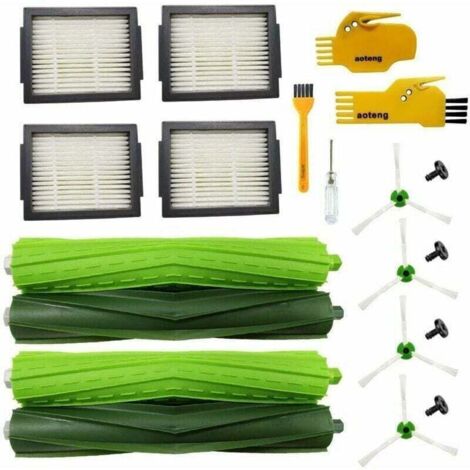 22 Pièces De Rechange Pour Eufy Omni C20 Aspirateur, Kit D'accessoires Comprenant 2 Brosses Principales 6 Filtres 6 Brosses Laterales 6 Serpillieres 1 Brosse De Nettoyage Et 1 Tournevis 87409266 22 Pièces De Rechange Pour Eufy Omni C20 Aspirateur, Kit D'accessoires Comprenant 2 Brosses Principales 6 Filtres 6 Brosses Laterales 6 Serpillieres 1 Brosse De Nettoyage Et 1 Tournevis 87409266