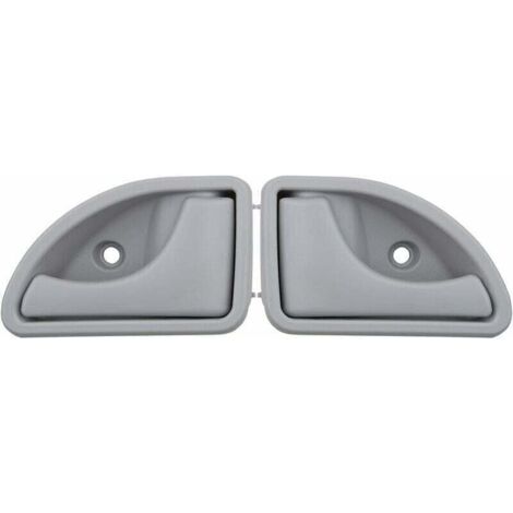 Poignée de porte intérieure avant gauche droite compatible avec Renault 1997 1998 1999 2000 2001 2002 2003-2007 Kangoo 1997-2003 Twingo (1/4)