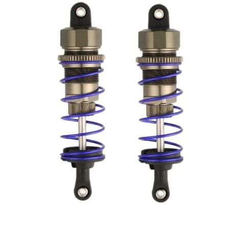2pcs Amortisseur en métal pièces de Rechange pour 1/10 RC Voiture(92mm) (1/4)