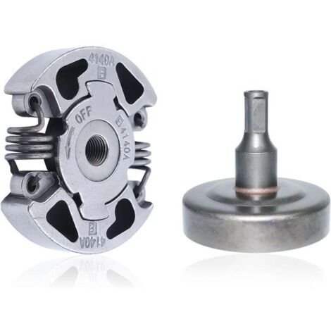 Embrayage et cloche d'embrayag kit pour Stihl FS38 FS40 FS45 FS50 FS55 FS70 et plus séries, Accessoire de débroussailleuse pignon avec tambour embrayage pièces détachées (1/4)