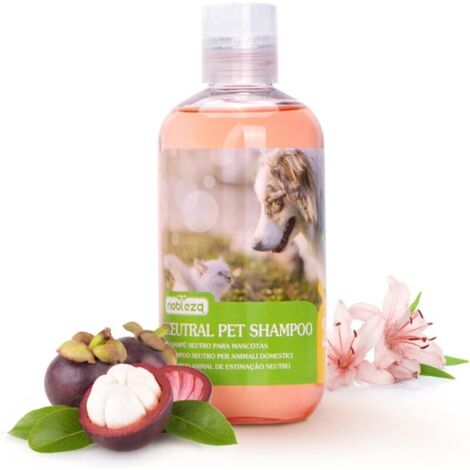 ZVD Shampoing pour chien contre les démangeaisons, les acariens et les champignons, shampoing pour chat sensible, antibactérien, soulage les irritations cutanées, convient également aux chiots et chat (1/4)