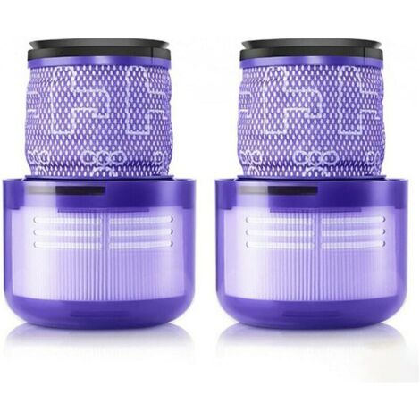 ZVD Post-filtre compatible avec l'aspirateur balai sans fil Dyson V11 SV14 Animal Absolute Torque Drive, 2 filtres Hepa de rechange (1/4)