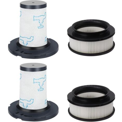 ZVD 4 Pièces HEPA Filtre de Rechange Ensemble d'accessoires pour Aspirateur Rowenta X-Force Flex 11.60 14.60 15.60 Animal RH9878 RH9898 RH9958 RH99F1 (Remplacement ZR009007 ZR009008) (1/4)