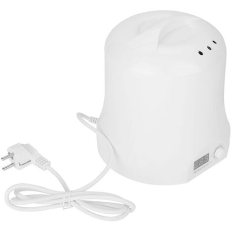 ZVD Chauffe-Cire électrique pour épilation à Domicile, Spa, Chauffe-Cire Portable avec Contrôle de Température Réglable, Plastique ABS de qualité Supérieure, Prise UE 220-240 V (1/4)