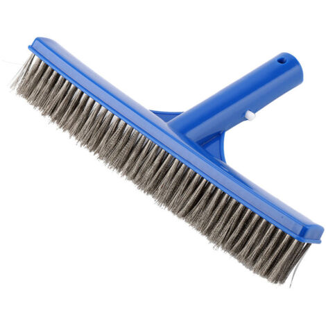 ZVD Brosse de piscine en acier inoxydable, brosse de piscine professionnelle, nettoyeur de poussière, kit de nettoyage de fond de piscine (1/4)