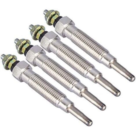Bougies de préchauffage compatibles avec Mitsubishi Challenger L200 L300 2.5 D, 4 pièces bougies de préchauffage de chauffage Diesel à double c✐ur de voiture (1/4)