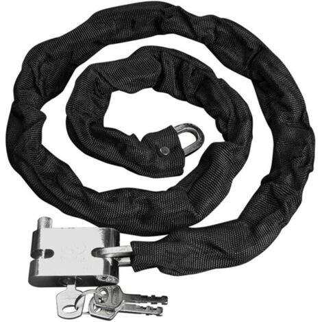 FENOPLASTICAChaine Antivol Anti Vole pour Velo Cadenas Velo Antivol ChaîNes Antivol Antivol VéLo avec Clé Cadenas Trottinette Electrique Antivol Trotinette