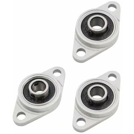4pcs KFL08 Alliage de Zinc de 8mm Portant l'alignement du roulement à Bride de Bloc d'oreiller (1/4)