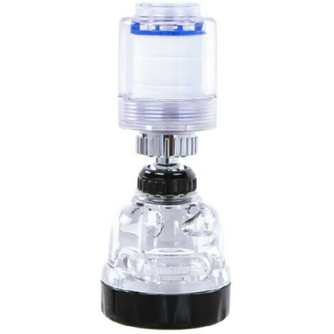 Filtre à Eau de Robinet de Cuisine , Filtre à Eau de Robinet d'évier d'arrosage Anti-éclaboussures Rotatif pour purificateur d'eau de Robinet de Cuisine