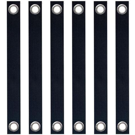 Lot de 6 sangles pour arbre avec œillets pour tuteur de 39,9 cm (1/4)